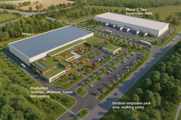 Design project for BMP Group new production facility in United States ...