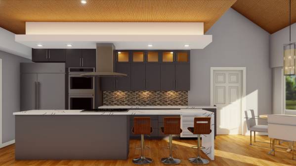 Design project for Rice Kitchen Remodel in United States | Arcbazar