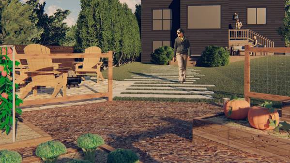 Design project for Blank Slate Backyard for Family in United States ...