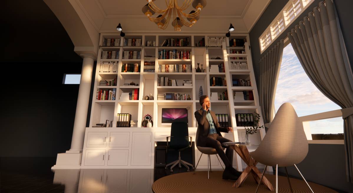 Design project for Library room and Mudroom in United States | Arcbazar