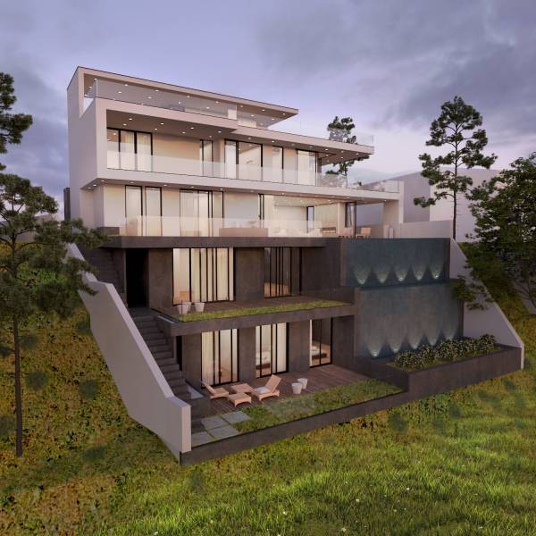 Design project for Hillside California Residence in United States ...