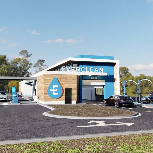 Design project for Everclean Car Wash Exterior/Facade REDESIGN 3.0 in