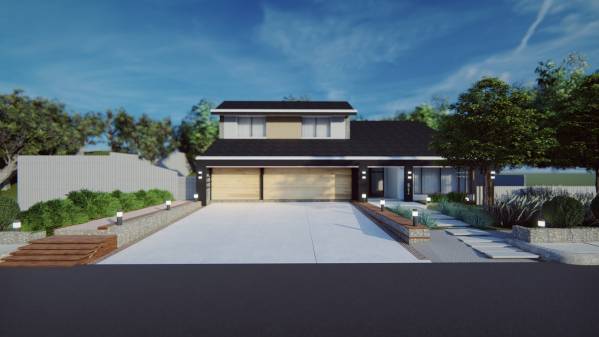 Design project for Modernize Facade of Ranch House in United States ...