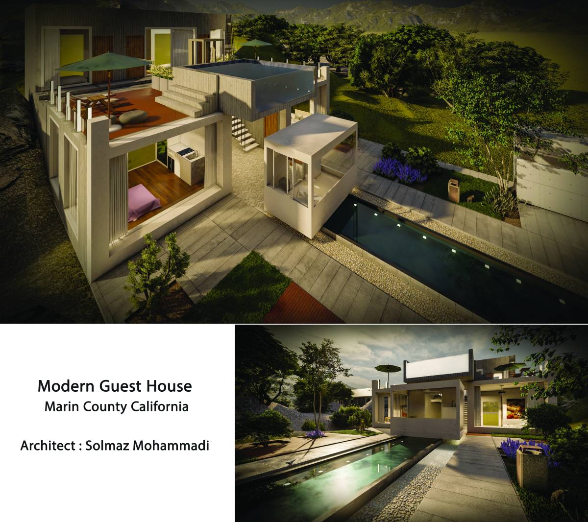 Cabins, Guesthouses, etc. Competition US, 1200 Arcbazar