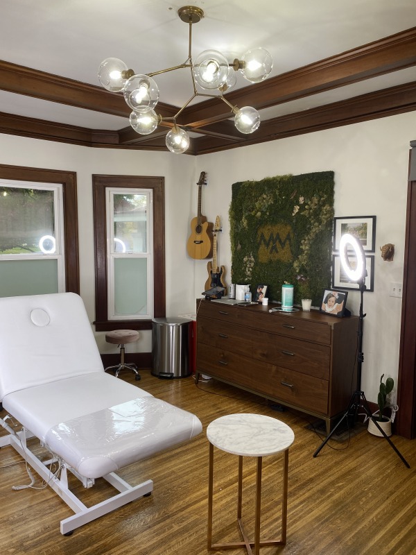 Design project for Modern Entrance for Medical Spa on 1912 Building in ...