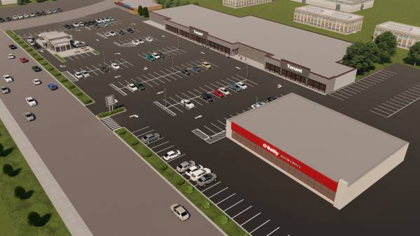 Design project for Rendering of shopping center redevelopment in ...