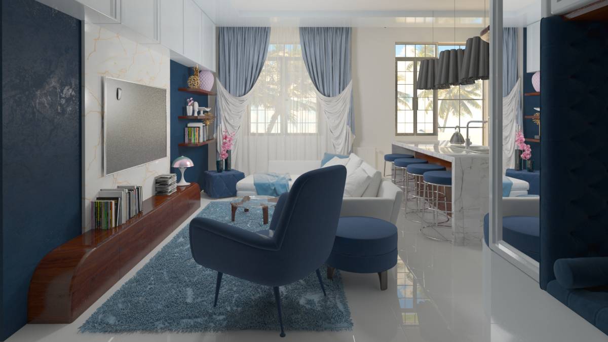 Design project for Design 2 bedroom apartment in Russian Federation ...