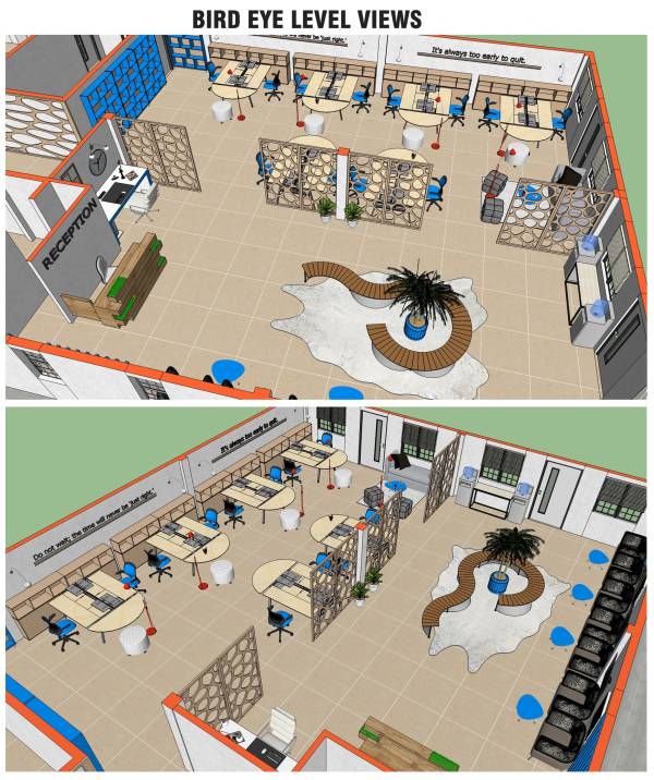 Design project for Layout Design for Branch Office, Call Centre and ...