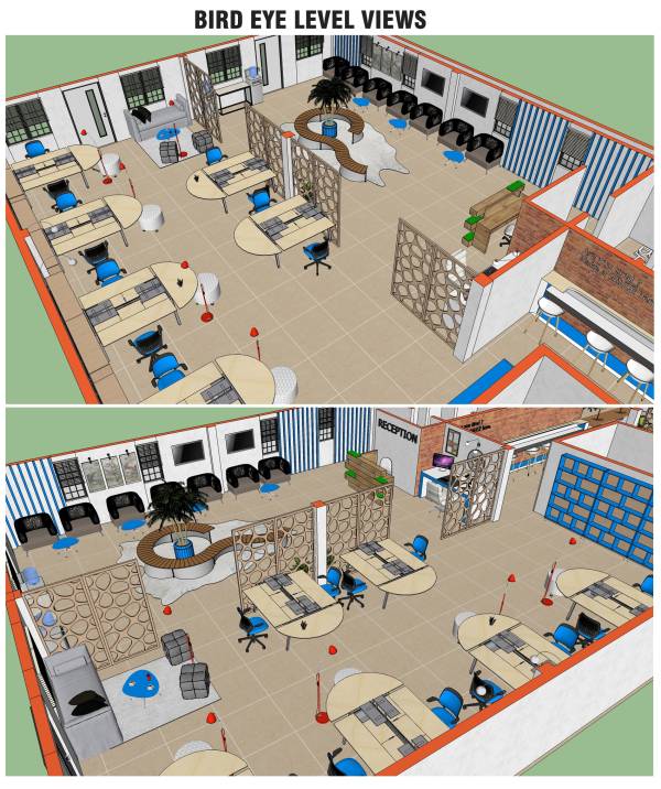Design project for Layout Design for Branch Office, Call Centre and ...