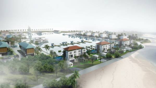 Design project for Conceptual Renderings Mixed Use Marine Harbour in ...