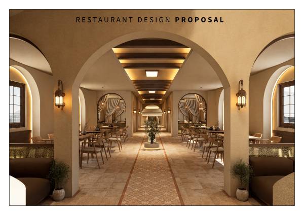 Design project for Restaurant Design in Saudi Arabia | Arcbazar