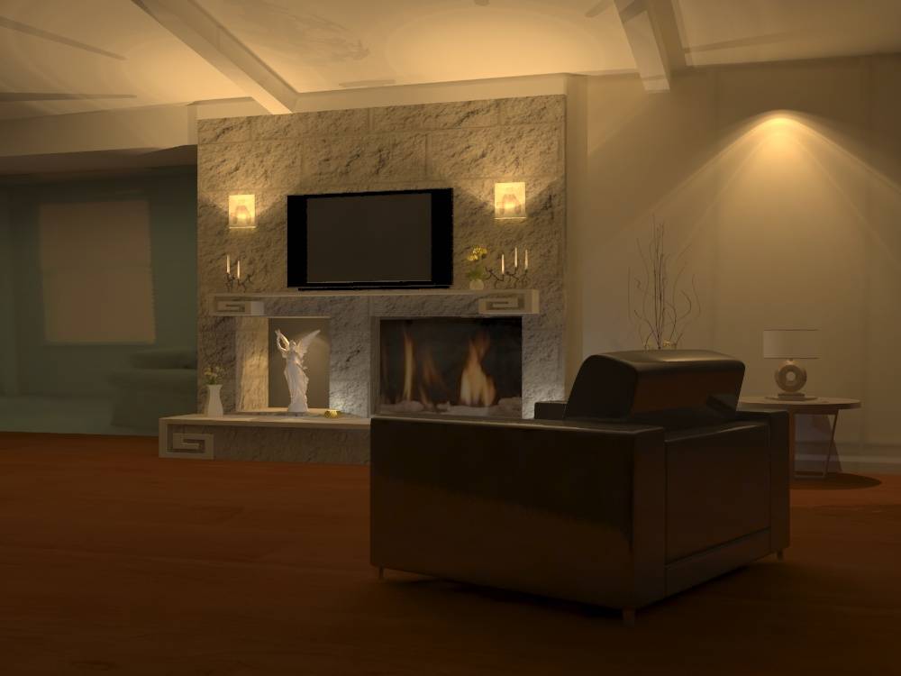 Design project for Dallas Fireplace Remodel in United States Arcbazar