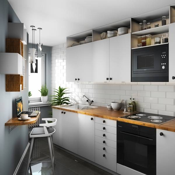 Design project for Apartment Kitchen Renovation in United States | Arcbazar