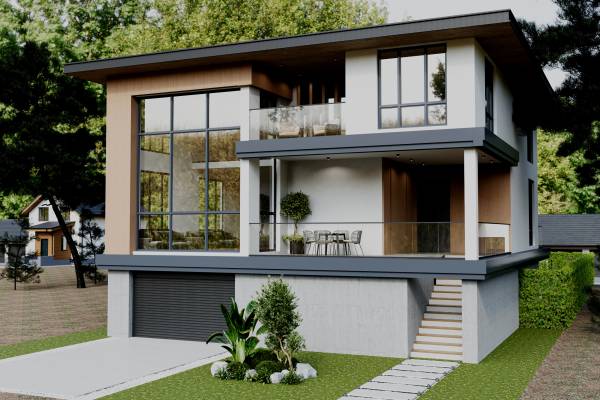 Design project for Functional Contemporary House in United States ...