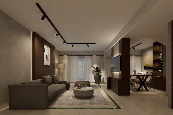 Curated visual reference: Curated Final Touches Penthouse Apartment Interior Design Gallery View