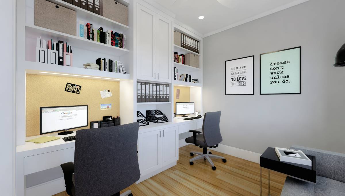 Home Office Designed by GM Architects Home Office Remodel US Arcbazar