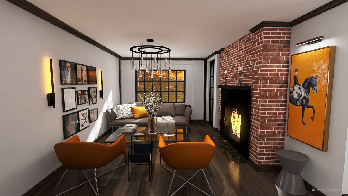 Design project for Entrance Dining Room and Living Room Redesign in ...