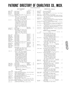 Plat book of Charlevoix County, Michigan, 1901 — p. 37