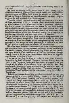 The Diamond: Being the Law of Prophetic Succession, 1848 — p. 10