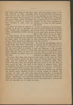 A Few Historical Facts Concerning the Murderous Assault at Pine River, 1920 — p. 5