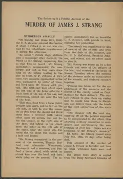 A Few Historical Facts Concerning the Murderous Assault at Pine River, 1920 — p. 10