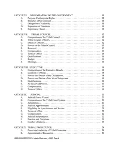 Constitution of the Little Traverse Bay Bands of Odawa Indians, 2005 — p. 2
