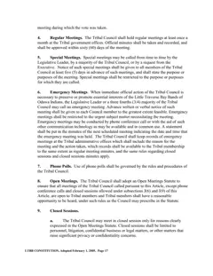 Constitution of the Little Traverse Bay Bands of Odawa Indians, 2005 — p. 21