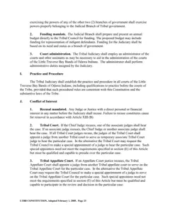 Constitution of the Little Traverse Bay Bands of Odawa Indians, 2005 — p. 27