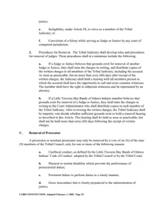 Constitution of the Little Traverse Bay Bands of Odawa Indians, 2005 — p. 33