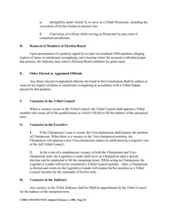 Constitution of the Little Traverse Bay Bands of Odawa Indians, 2005 — p. 34