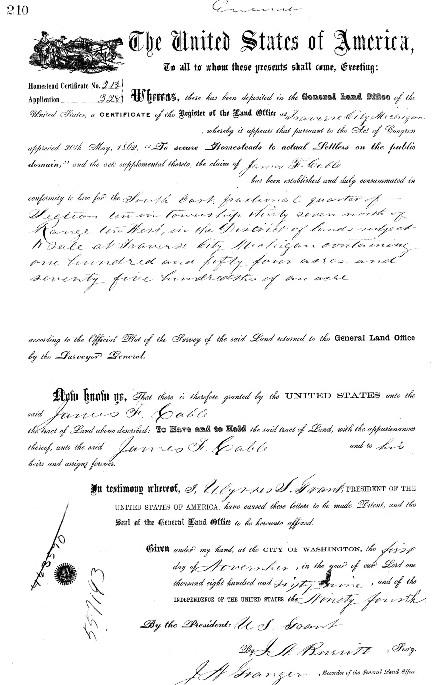 James F. Cable — p. 1