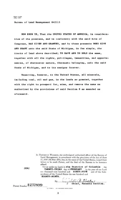 GLO land record 1237899-39n-10w-2-nese — p. 2
