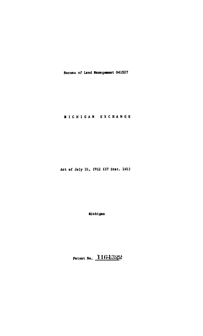 GLO land record 1164322-37n-11w-24-3 — p. 1