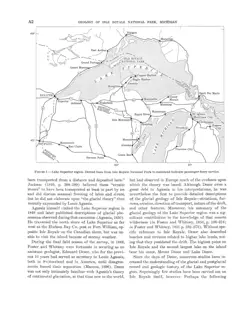 Glacial and postglacial geologic history of Isle Royale National Park, 1973 — p. 8