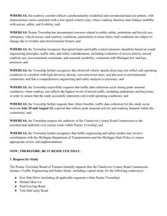 Peaine Township traffic-engineering and safety study request, 2026 — p. 2
