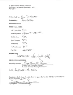 St. James Township Planning Commission — p. 2