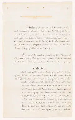 Treaty of Detroit with the Ottawa and Chippewa, 1855 — p. 2