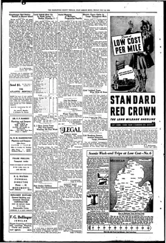 Beaver Island Deer Hunting Reopened for the 1938 Season — p. 8