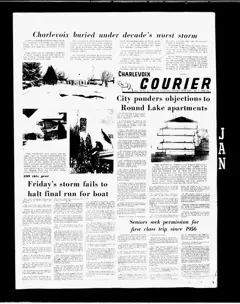 Beaver Islander's Final 1968 Supply Trip Through a Winter Storm — p. 1