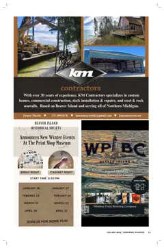 Beaver Island Performing Arts Alliance — p. 13