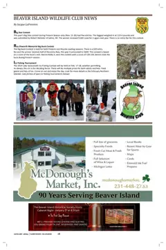Beaver Island Performing Arts Alliance — p. 18