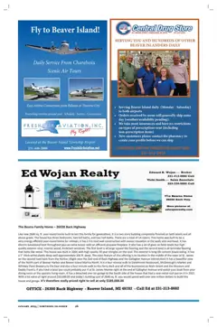 Beaver Island Performing Arts Alliance — p. 26
