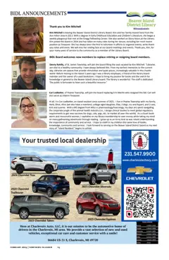 Beaver Island Wildlife Club — p. 14