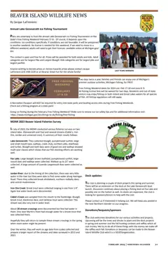 Beaver Island Wildlife Club — p. 21