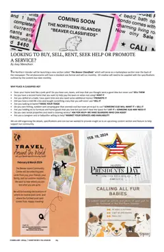 Beaver Island Wildlife Club — p. 24