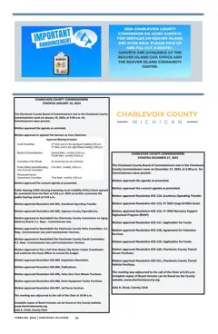 Beaver Island Wildlife Club — p. 34