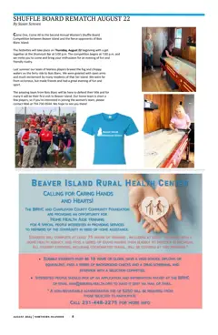 Beaver Island Homecoming — p. 8