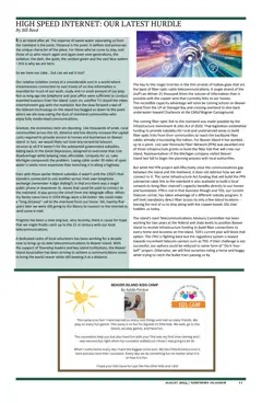 Beaver Island Homecoming — p. 11