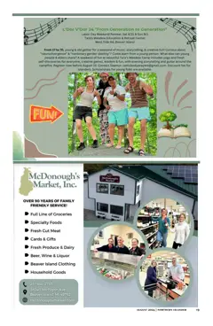 Beaver Island Homecoming — p. 19