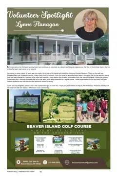 Beaver Island Homecoming — p. 25